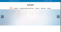 Desktop Screenshot of linceservicos.com.br